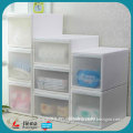 Folding easy to transport plastic moving box clear plastic box